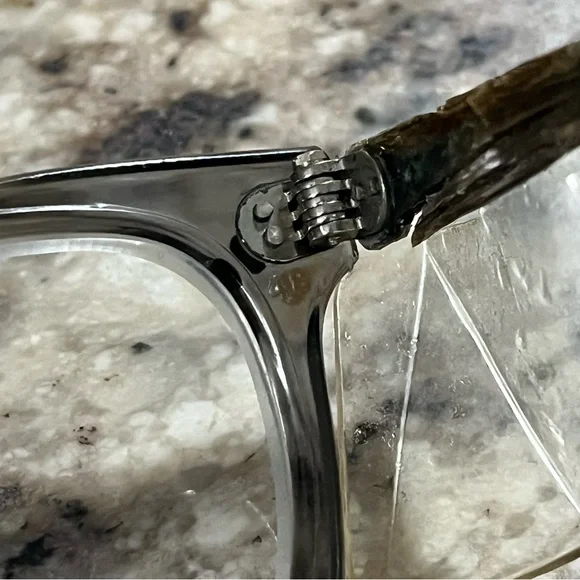 American Optical Vintage Safety Eyeglasses circa 50s Rare Find Sz 48 Frame USA